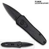 Black Push Button Legal Auto Knife PF-48BK