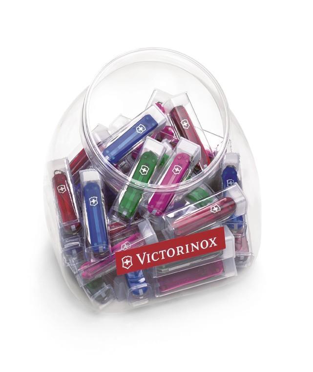 Victorinox Candy Jar Classic SD with Translucent Scales (30 mixed colors) - 0.6223-X100