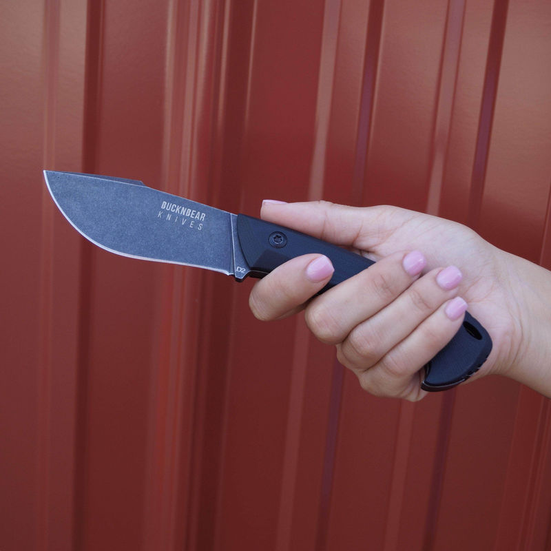 Army Piranha Knife - Handle Color:Army Black