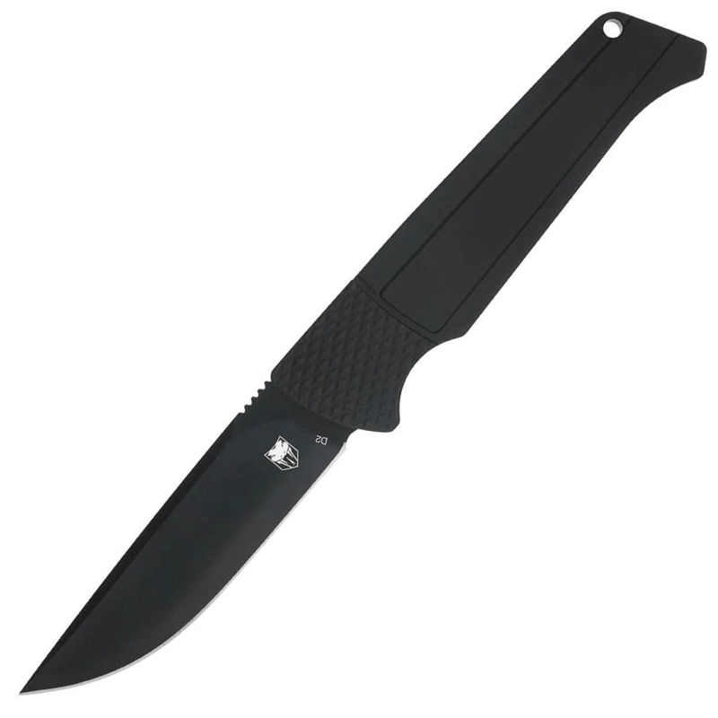 CobraTec Viper Auto Hidden Release, 3.125" D2 Blade, Black Handle - CTVIPERHRBLK