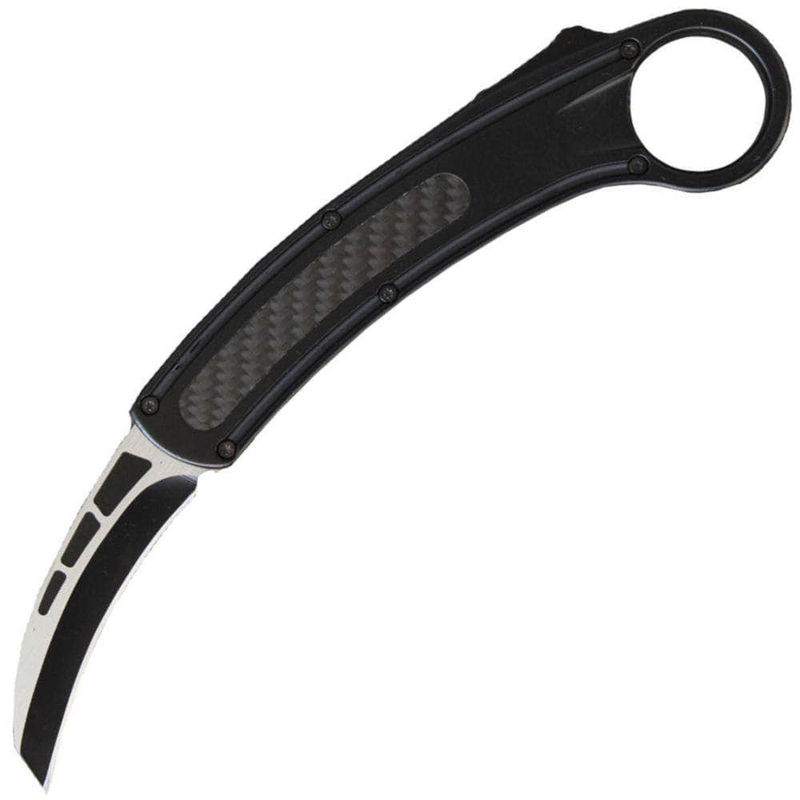 Delta Force Reverse Grip Carbon Fiber Karambit,  - DFKARRCF