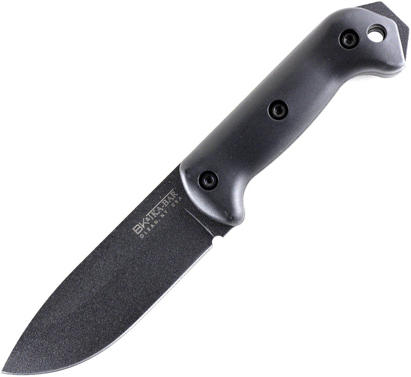 KA-BAR BK2 Becker Campanion, 5.25" 1095 Cro-Van Blade, Ultramid Handle, Plastic Sheath