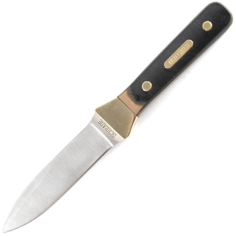 Schrade Old Timer 162OT Boot Knife, 3.8" Blade, Sawcut Handle, Sheath