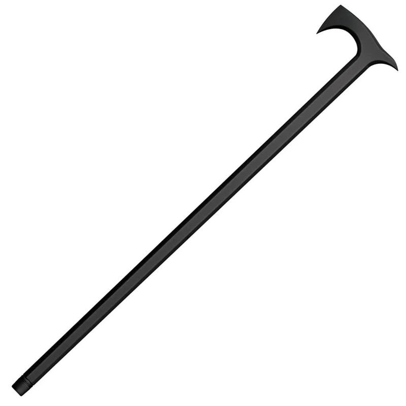 Cold Steel Axe Head Cane, 38" Overall, Black Polypropylene Handle - 91PCAX