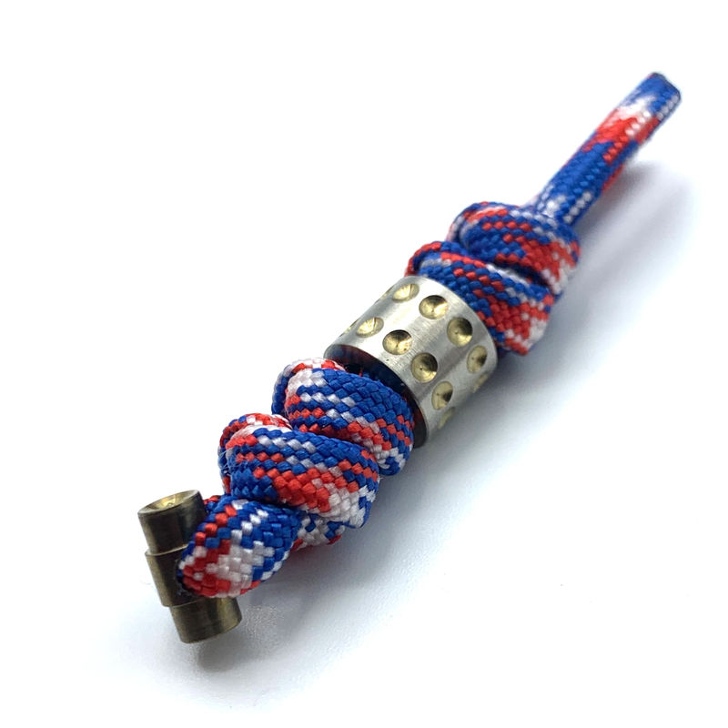Chris Reeve Knives Small 31 Sebenza Liberty Knotted Lanyard with Gold Dot Bead