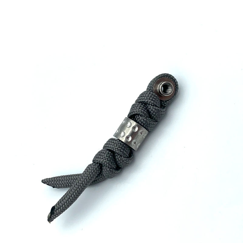 Chris Reeve LIN-7026 LIN Large Inkosi Lanyard Knotted with Silver Dot Bead