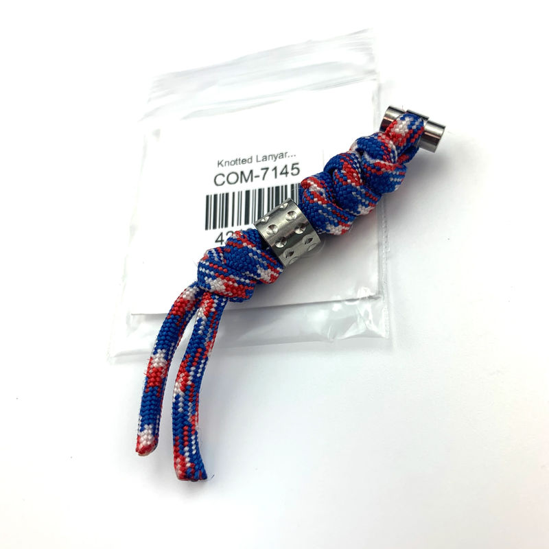 Chris Reeve Knives Liberty Knotted Lanyard With Silver Dot Bead