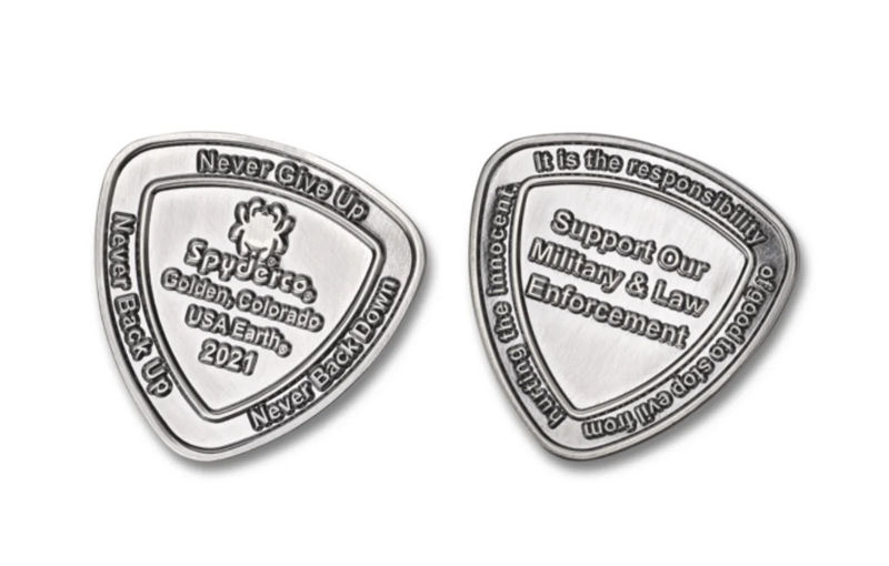 Spyderco COIN2021 SpyderCoin 2021 Challenge Coin