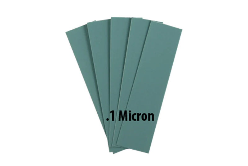 KME .1 Micron (160,00 grit) Diamond Lapping Films w/ Tempered Soda Lime Glass Blank