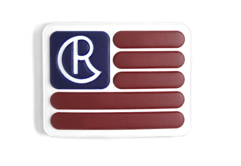 Chris Reeve CRK-2002 CR Flag Patch Velcro Patch