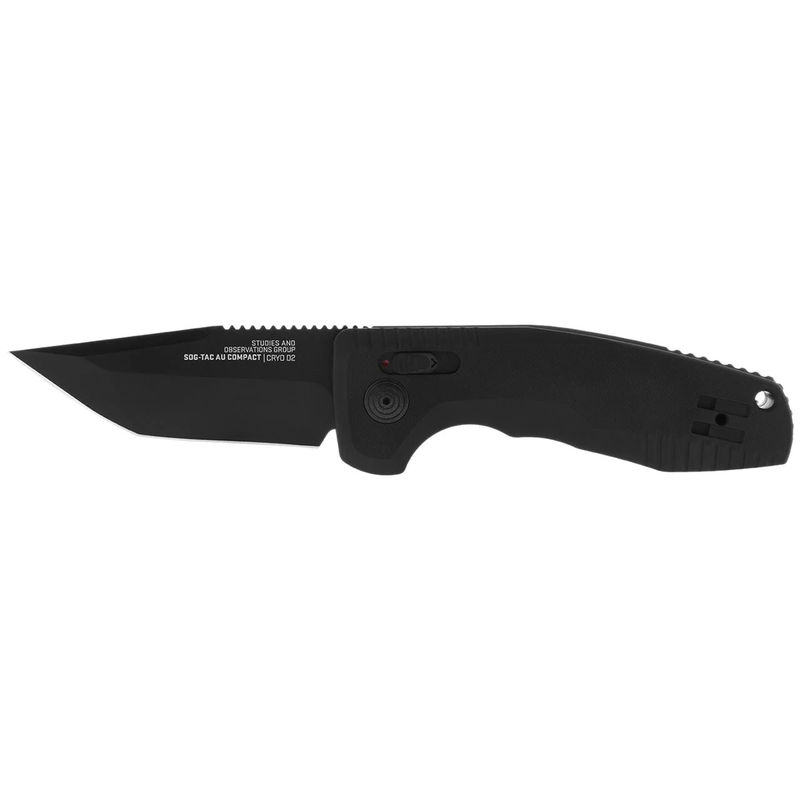 SOG 15-38-09-57 TAC Compact AU-Tanto Black Blade Automatic Knife