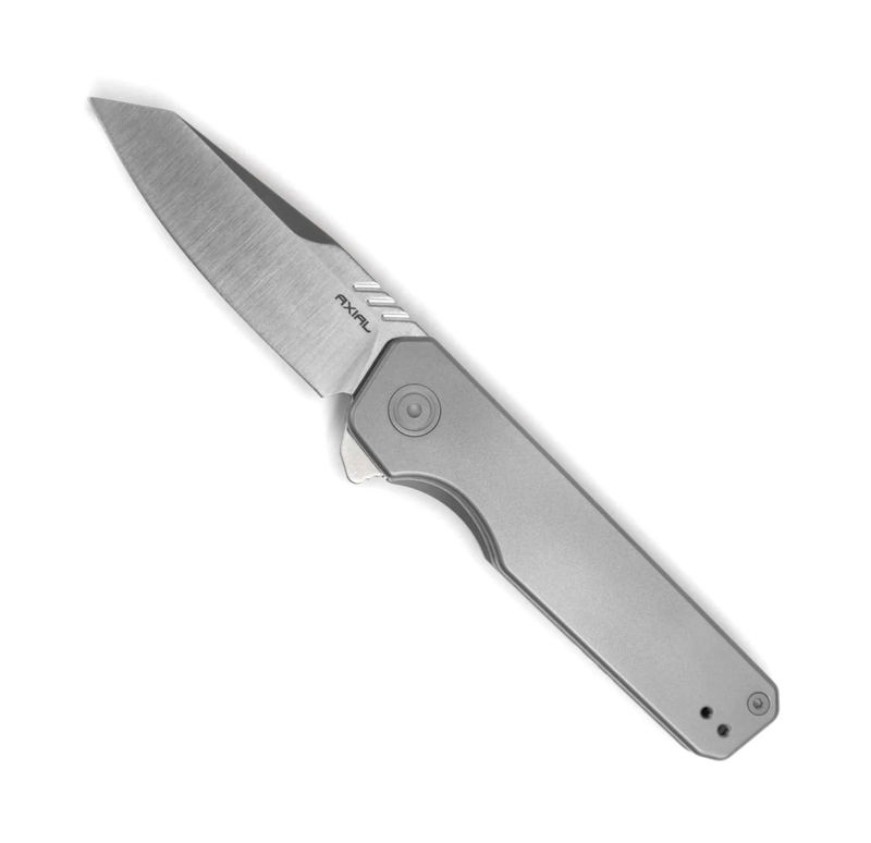 Axial Enzi Titanium Frame Lock Flipper with Modified Tanto 20CV Blade