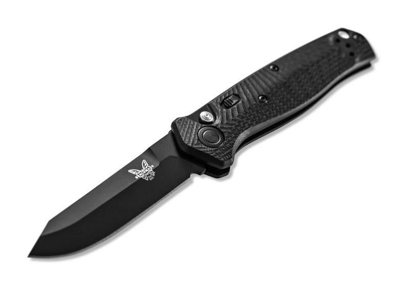 Benchmade 8551BK Mediator Auto Folding Knife S90V Blade with Black G10 Handles