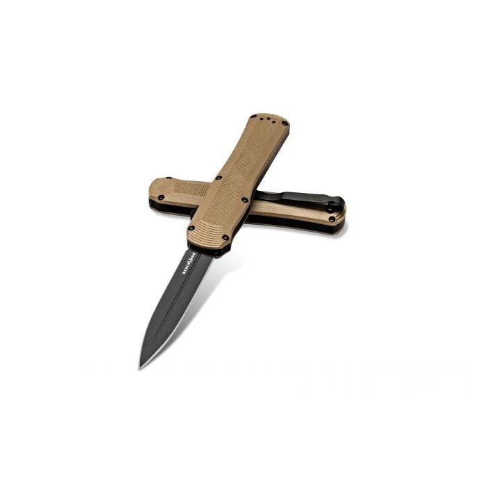 Benchmade 3400BK-2 Autocrat/ G10 Coyote Brown Handle/ Premium Stainless Steel