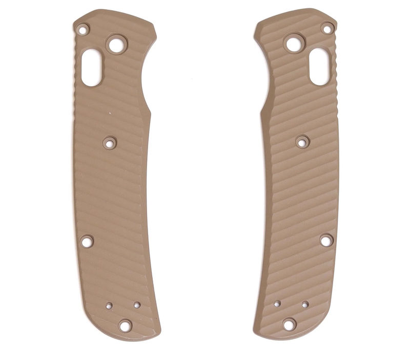 AWT Benchmade Bugout Scales Archon Series Contoured with Magpul FDE Cerakote