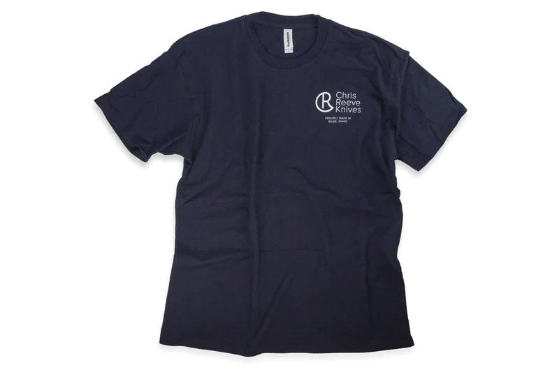 Chris Reeve CRK-1125 "Shop Tee" Midweight T-Shirt SS Navy -Size Large
