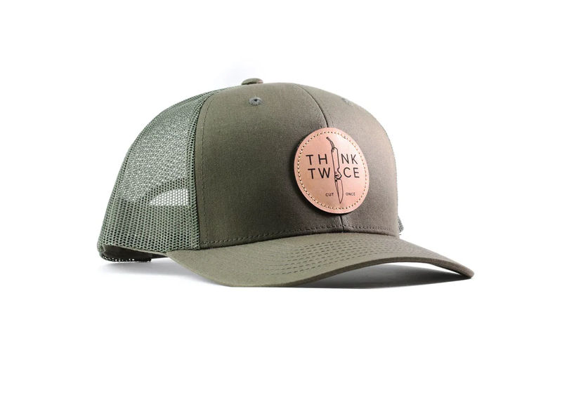 Chris Reeve CRK Favorite Trucker Think Twice Cut Once Dark Loden (OSFA)