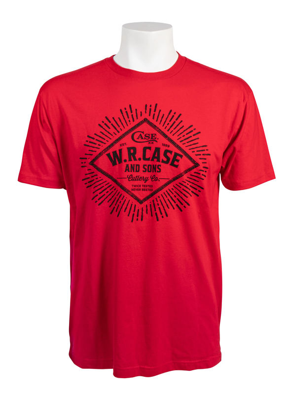 Case Red T-Shirt w/ Case Logo on the Front Unisex Large (52570)
