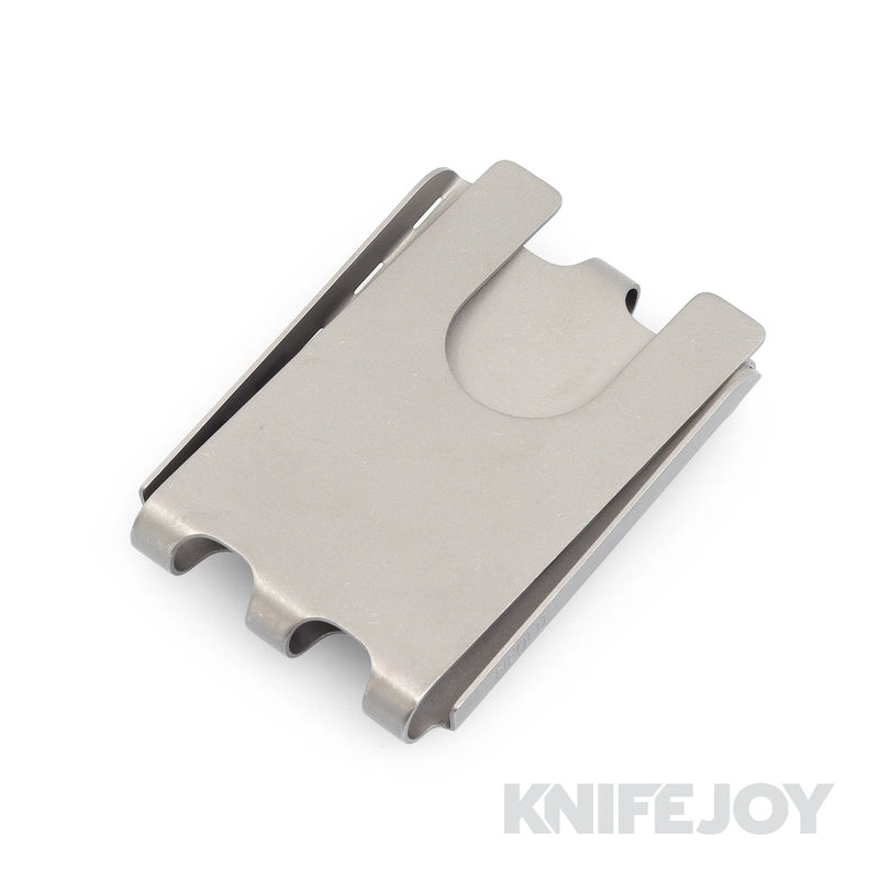 Chaves Knives Ultramar Ti Fold Stonewash Titanium Wallet and Money Clip