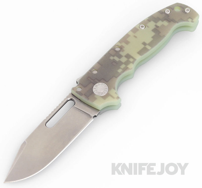 Demko Knives ADMG20DIGI3G10-CP MG20S Magnacut Clip Point Blade with DIGI Camo Number 3 G10 Handles