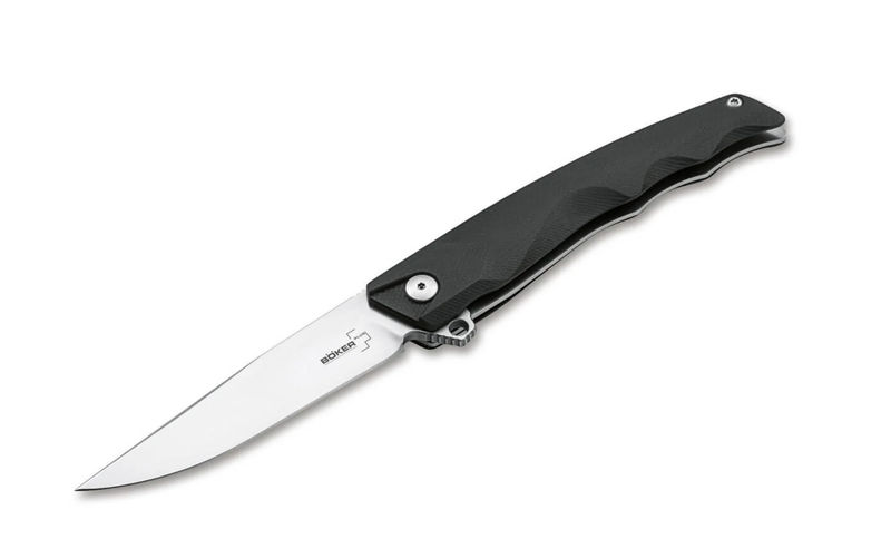 Boker Knives 01BO240 Plus Shade Liner Lock with Black G10 Knife
