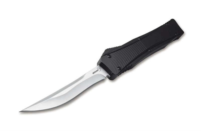 Boker Knives Boker Plus 06EX243 Auto OTF Eagle D2 2.0 with Black Aluminum Handles