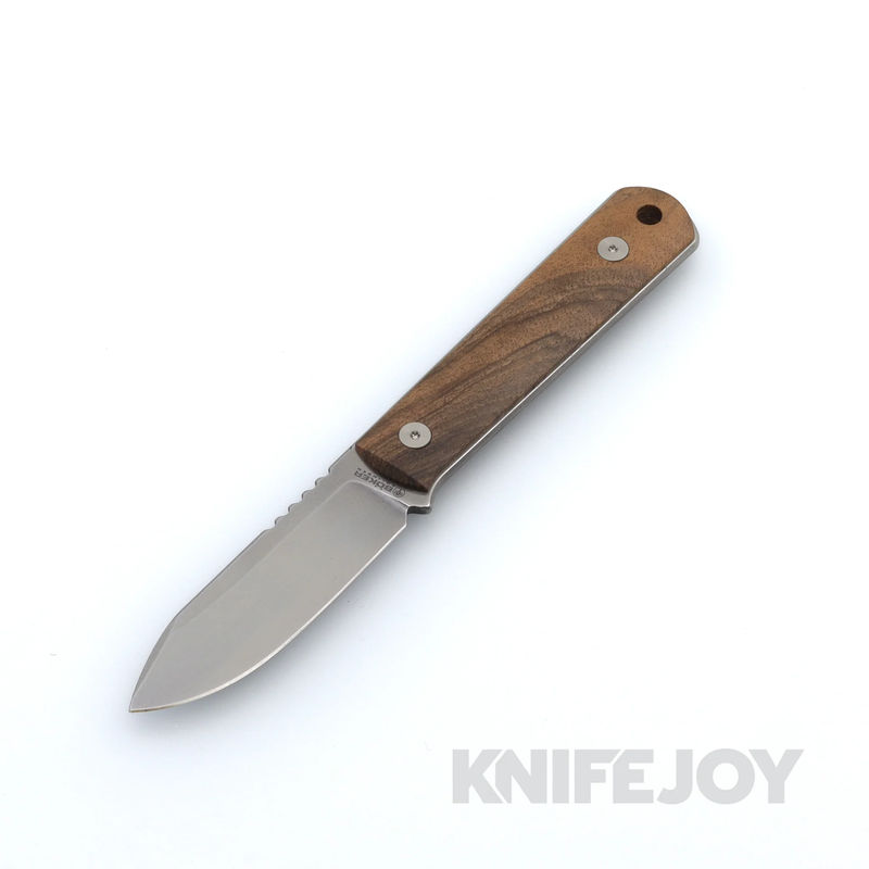 Boker Knives 120748 BFF Packlite Lucas Burnley Designed Fixed Blade Magnacut Blade with Walnut Handle and Kydex Sheath