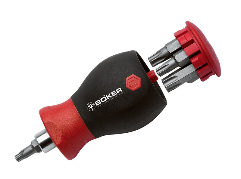 Boker Knives 09BO700 Torx Toolkit Red and Black with Bits