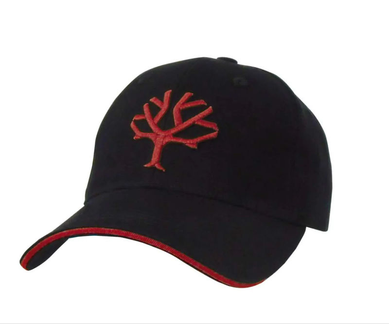 Boker Knives 09BO102 Ball Cap Black and Red Adjustable
