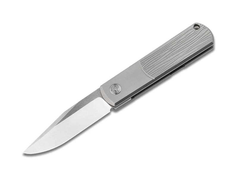 Boker Knives 112630 BRLW Flipper Knife Magnacut Blade with Titanium Handles