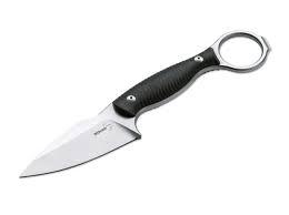 Boker Knives 02BO176 Plus Accomplice D2 Fixed Blade D2 Blade with Contoured G10 Handles/ Kydex Sheath