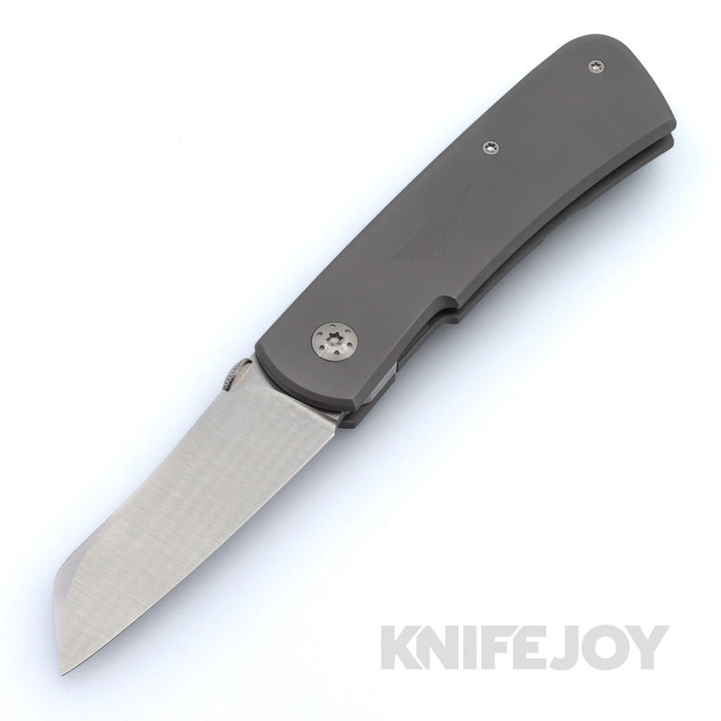 Birdvis Knives Hitchcock Framelock Knife with Magnacut Blade and Titanium Handles