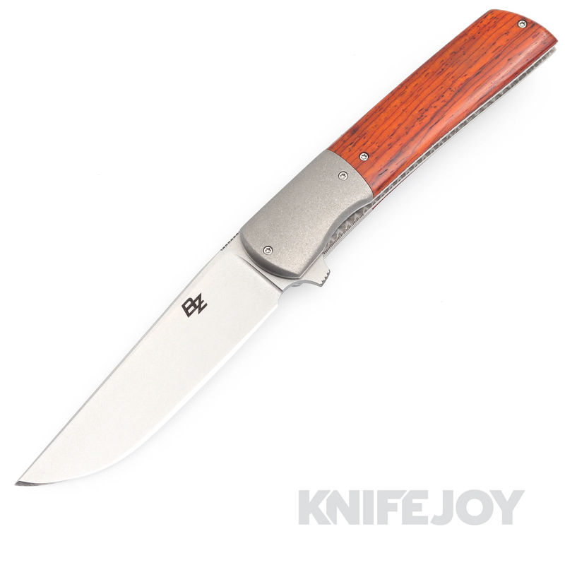 Brad Zinker Knives Urban Trapper 3.25 Linerlock Flipper CPM 154 Blade with Cocobolo Scales