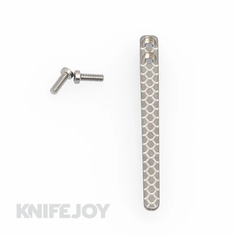 Fellhoelter Full Size Titanium Milled BABY Dragon Pocket Clip Stonewash Finish