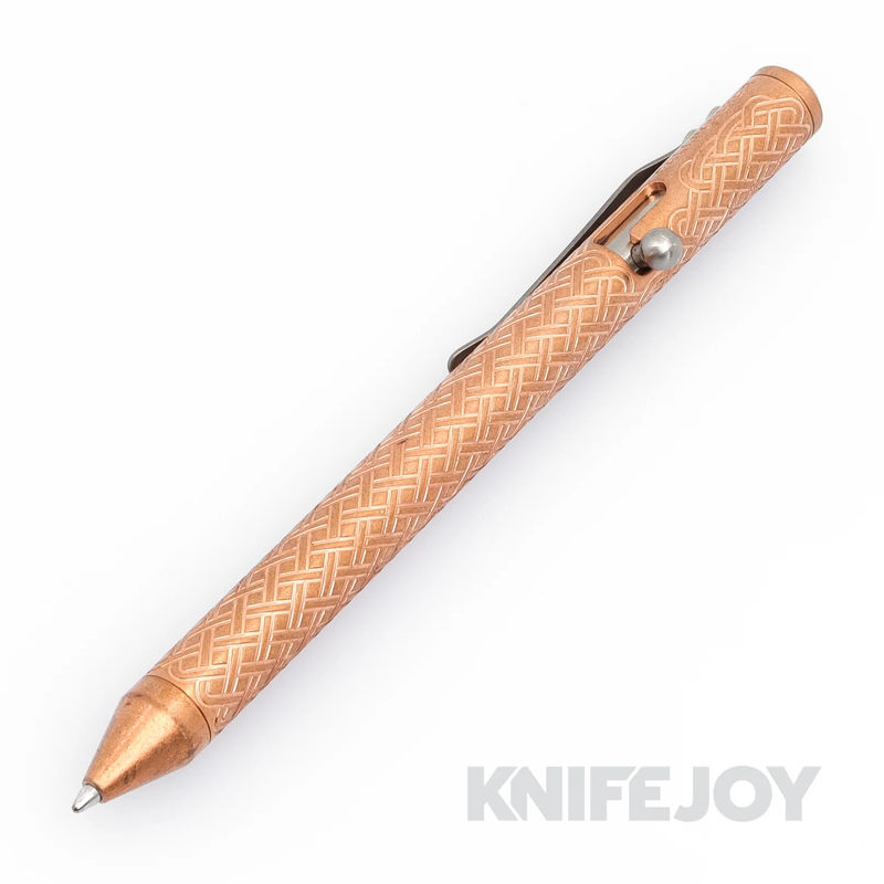 Fellhoelter Tibolt Copper Celtic Engraved Pen
