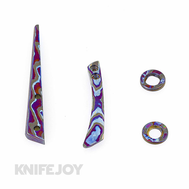 Brian Brown Knives Yeager-M v2 Zircuti Full Kit Parts (Clip, Collars, Backspacer)