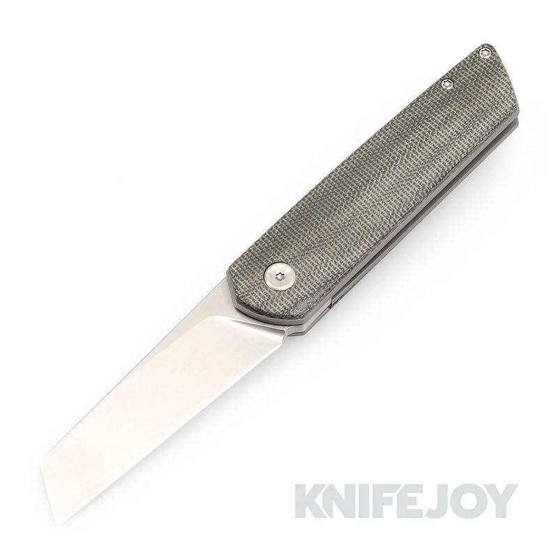 Brian Brown Knives Finch Liner Lock M390 Hand Rubbed Satin Blade with Black Micarta Handles