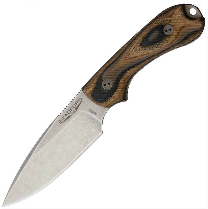 Bradford Knives BRAD3FE115A Guardian 3 3D G-Wood Fixed Blade