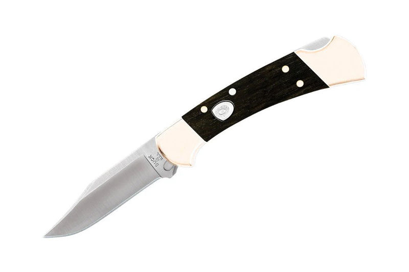 Buck 0112BRSA-B Ebony Auto Folding Ranger Knife