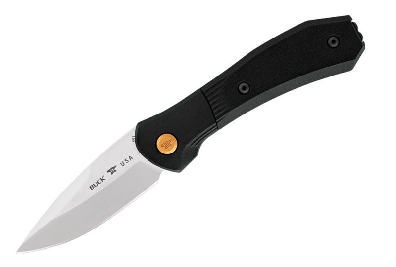 Buck 591BKS-B Auto Paradigm Shift with Black Textured G10 Auto Knife