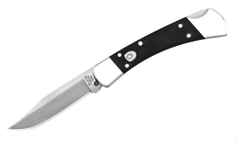 Buck 0110BKSA-B Buck 110 Automatic Elite Knife Black G10