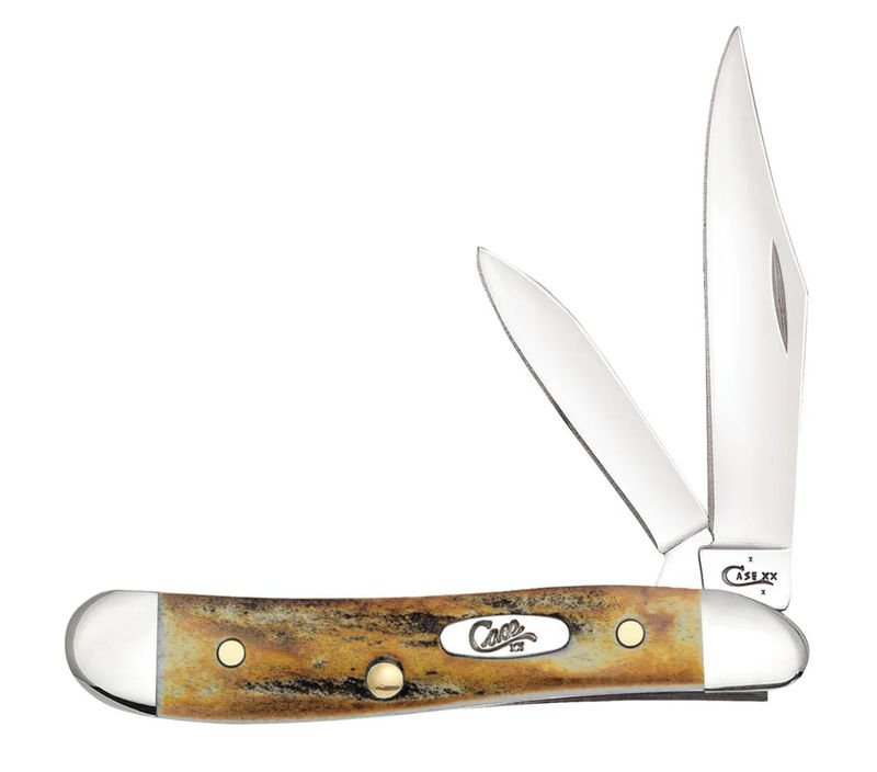 Case Genuine Stag Peanut Pocket Knife (00048)