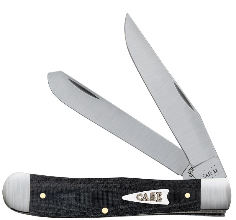 Case Trapper Smooth Black Micarta® Smooth Trapper (27730)