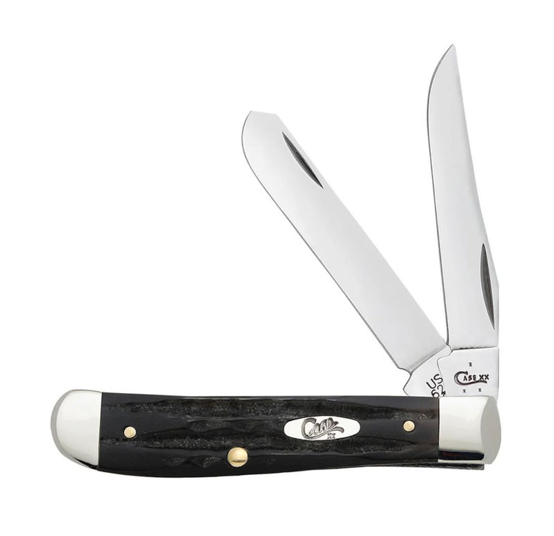 Case Jigged Buffalo Horn Mini Trapper (CASE65016)