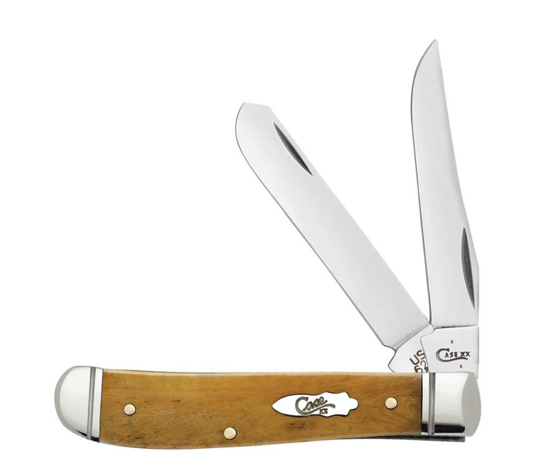 Case Smooth Antique Bone Mini Trapper(CASE58188)