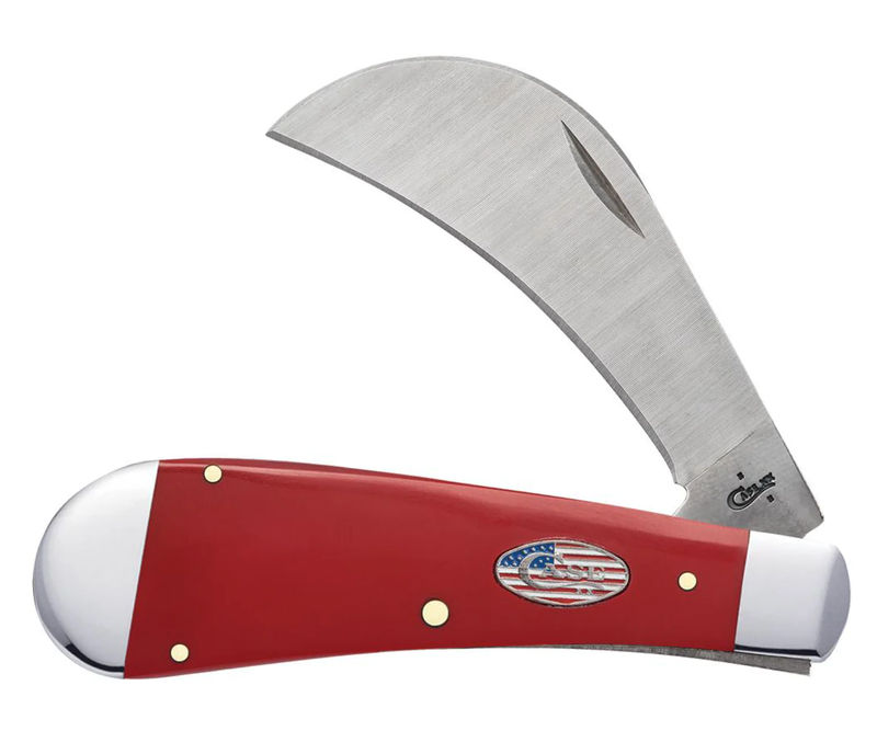 Case American Workman Red Synthetic Hawkbill Pruner (CASE13456)