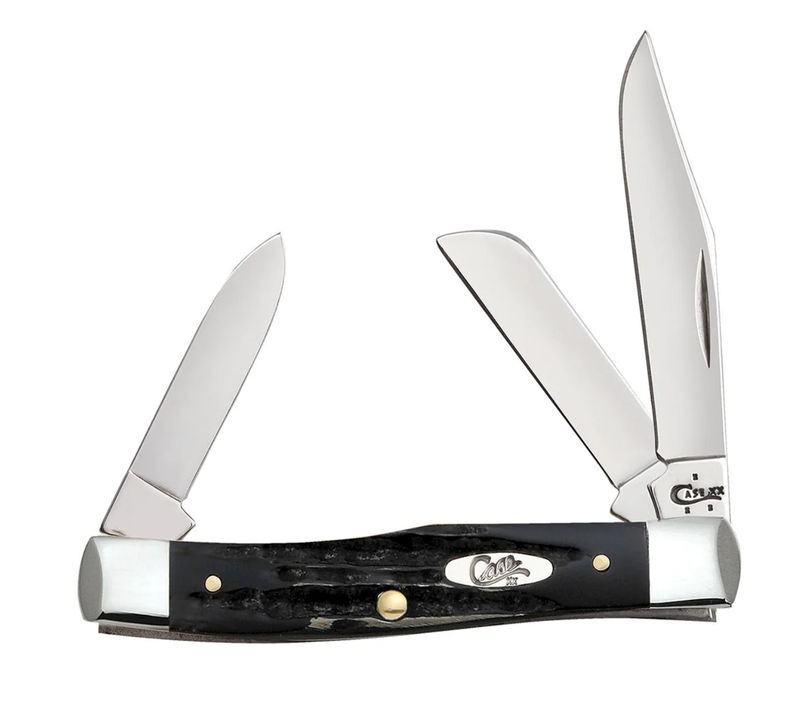 Case Jigged Buffalo Horn Medium Stockman (CASE65012)