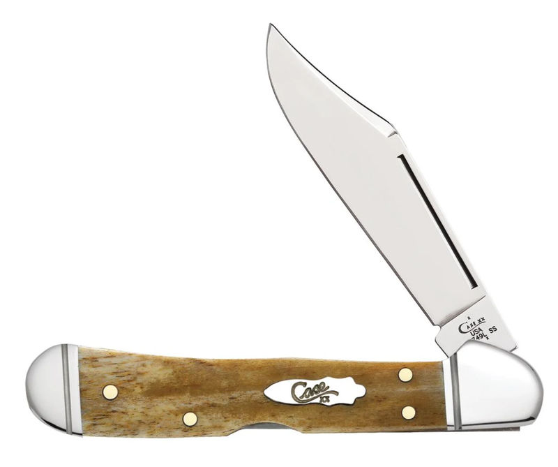 Case Smooth Antique Bone Mini CopperLock® (CASE58186)