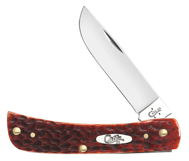 Case Chestnut Bone Standard Jig Chrome Vanadium Sod Buster Jr® (07014)