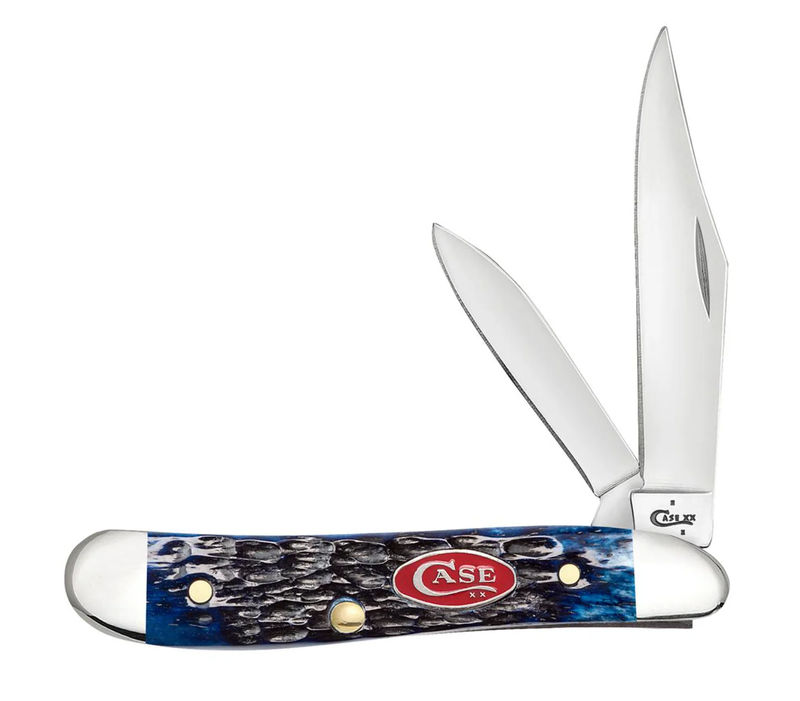 Case Navy Blue Bone Rogers Jig Peanut(07314)